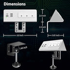 Nightstand Edge Mount Power Strip - Image 8