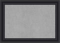 Amanti Art Black Framed Magnetic Board 20x28 Medium Vision Board by AmantiArt