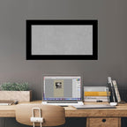 Amanti Art Black Framed Magnetic Board 15x27 Small Vision Board - Image 6