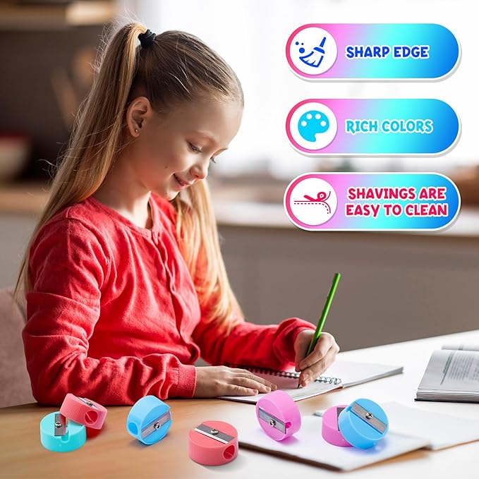 Fainne 800 Pcs Pencil Sharpeners Bulk - Image 3