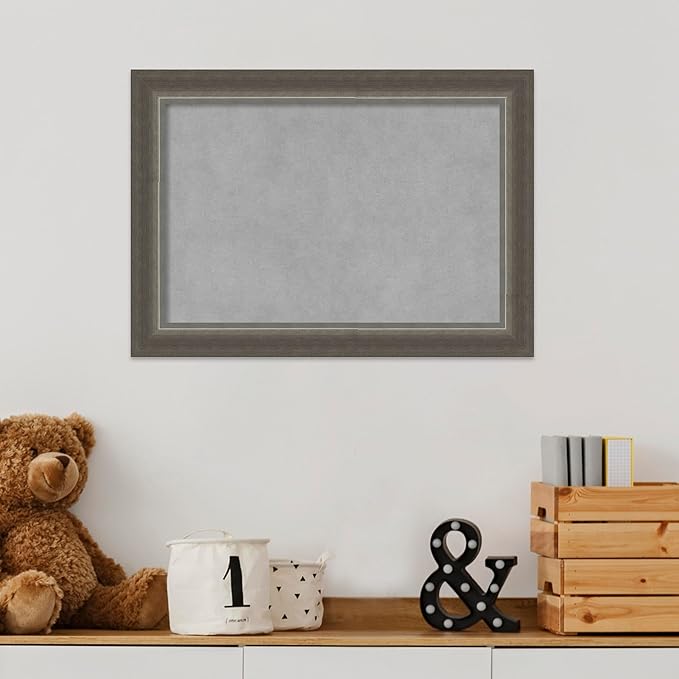 Amanti Art Silver Framed Magnetic Board 15x21 Small Vision Board - Image 5
