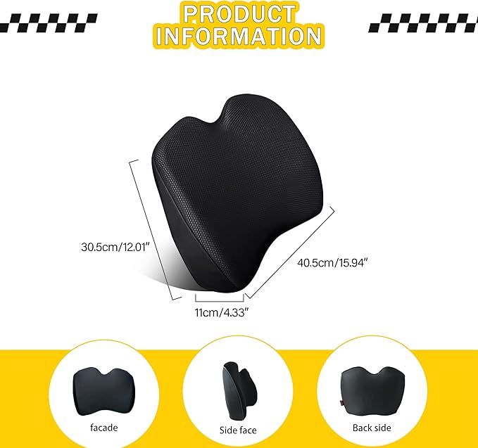 Super Soft Lumbar Support Pillow - Image 2