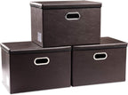 PRANDOM Large Foldable Storage Bins