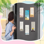 Eaasty 12 Pcs Seasonal Holiday Magnetic Notepads - Image 2