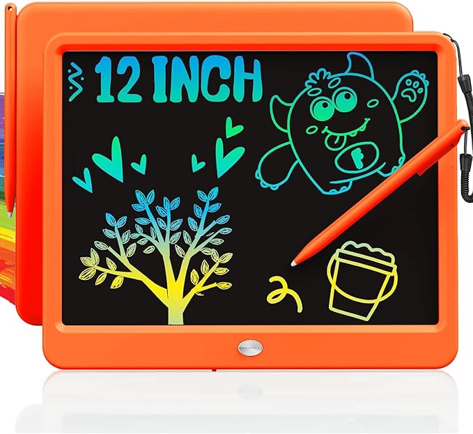 TEKFUN LCD Writing Tablet Doodle Board, 12inch Colorful Drawing Tablet Writing by TEKFUN