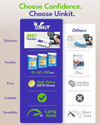 Uinkit 4mil Thicker Single-Sided Self-Adhesive Laminating Sheets 100Pack Letter - Image 4