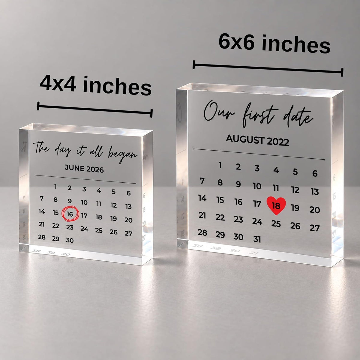 Personalized Anniversary Calendar Gift – Romantic Gift Wedding Gifts for Anni...
