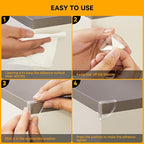 EBUKTUK 8pcs, Table Corner Protector, Corner Protector to Cover Sharp Furniture - Image 8