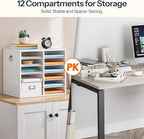 HOOBRO Literature Organizers, 12 Compartments Office Mailbox - Image 4
