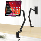 Houele Tablet Stand Holder, Adjustable Foldable Tablet Arm iPad Desk Mount by Houele