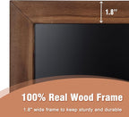 SELEAD 100% Real Wood Frame Magnetic Chalkboard Words Sign - Image 4