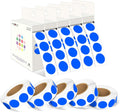 PARLAIM 3/4 Inch Round Permanent Adhesive Color-Code Dot Stickers, 10000