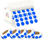 PARLAIM 3/4 Inch Round Permanent Adhesive Color-Code Dot Stickers, 10000 by PARLAIM