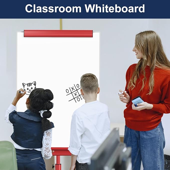 TSJ OFFICE Rolling Whiteboard Standing - Image 9
