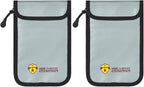 2 Pack Small Fireproof Bag, Fireproof Wallet Pouch, Non-itchy Waterproof Cash by Unknown