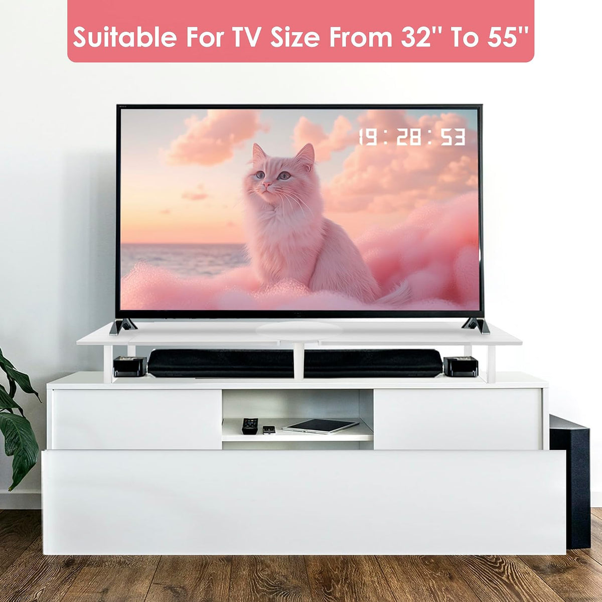 across-star dual-monitor stand for desk - large adjustable, package contents