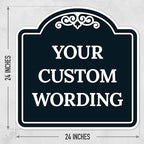 Custom Decorative Sign, Personalized Metal Sign - Image 3