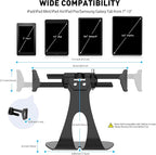 AboveTEK Anti-Theft iPad Kiosk Stand, 360° Swivel POS Tablet Mount - Image 4