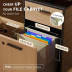 ThinkTex Plastic Expanding Hanging File Folders, 7 Innovative 1.2" Accordion - Image 2