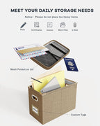 Oterri Hanging Filing File Box - Image 4
