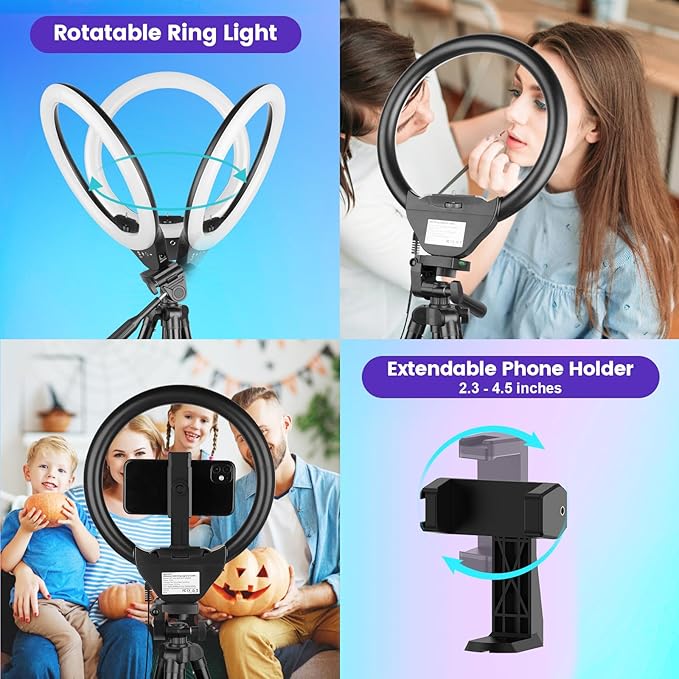 Sensyne 10'' RGB Ring Light - Image 3