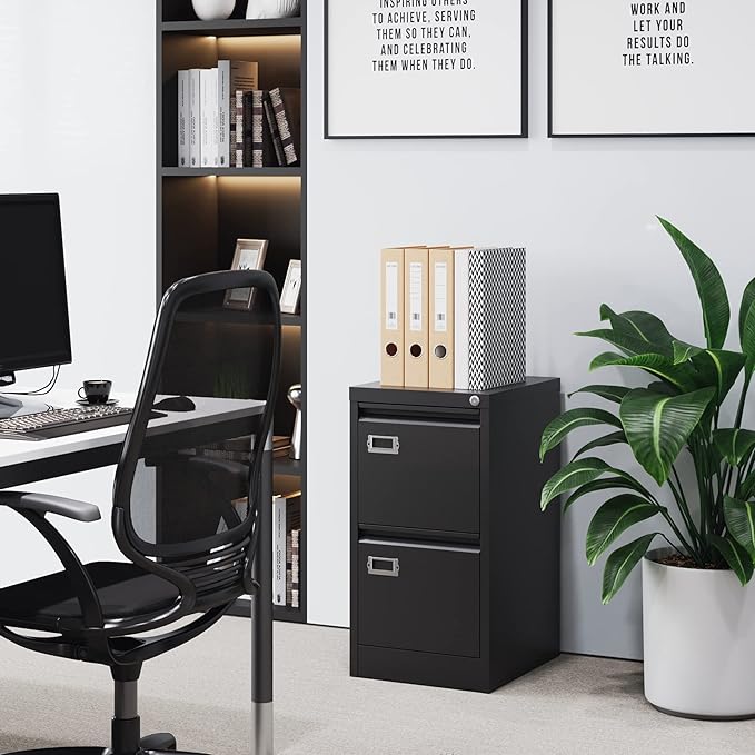BYNSOE 2 Drawer File Cabinet - Image 11