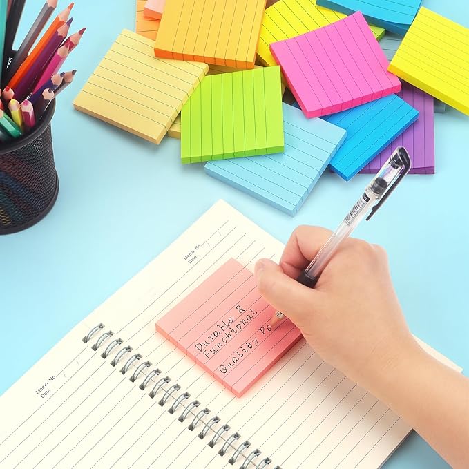 Early Buy Lined Sticky Notes - Image 7