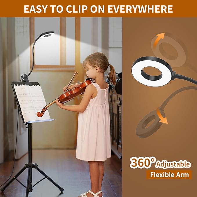 iZELL Desk Lamp, LED Reading Light - Image 6
