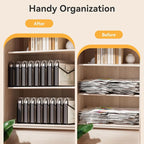 ABC life 8 Pack Plastic Expanding File Folder, Folders - Image 6