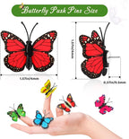 50Packs Decorative Push Pins for Cork Board Butterfly Push Pins for Board - Image 3