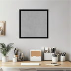 Amanti Art Black Framed Magnetic Board 17x17 Small Vision Board - Image 5
