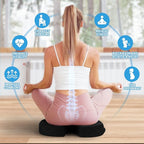 TushGuard Office/ Car Seat Cushion, Non-Slip Sciatica & Back Coccyx Tailbone - Image 4