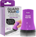 Guard Your ID Wide Advanced Roller 2.0 Identity Theft Prevention Security Stamp by Plus