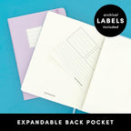 PAPERAGE Blank Journal Notebook, 160 Pages, Medium 5.6 in x 8 in - Image 5