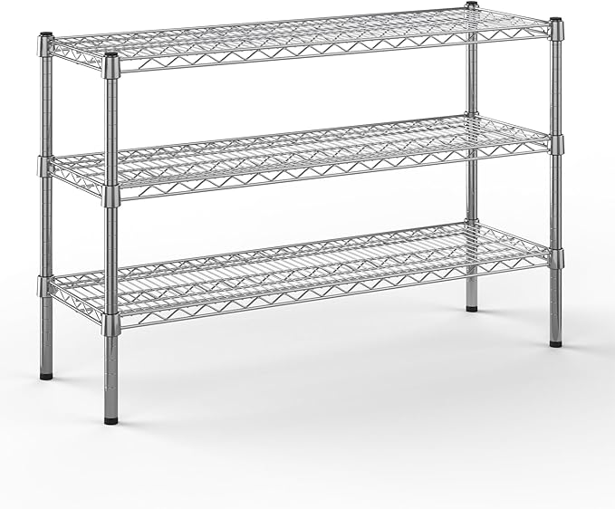 Regal Altair 14" Deep x 42" Wide x 27" Height Wire Shelving Kit | 3-Tier | NSF by Regal+Altair