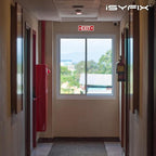 iSYFIX Exit Signs Stickers 6 Pack 12x4 Inch - Image 5