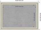 Amanti Art Silver Framed Magnetic Board 30x42 Large Vision Board - Image 2