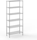 Regal Altair 18" Deep x 42" Wide x 96" Height Wire Shelving Kit | 6-Tier |NSF by Regal+Altair