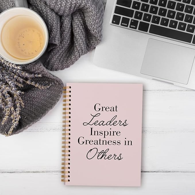 OXW Blush Notebooks for Work, Employee Appreciation Gifts, Leadership Gifts - Image 7