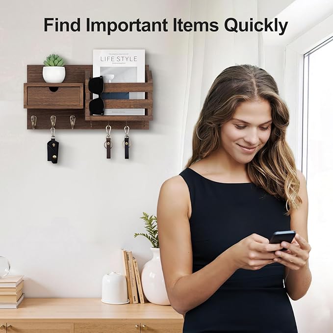 Lwenki Wall Mount Key Holder - Image 2