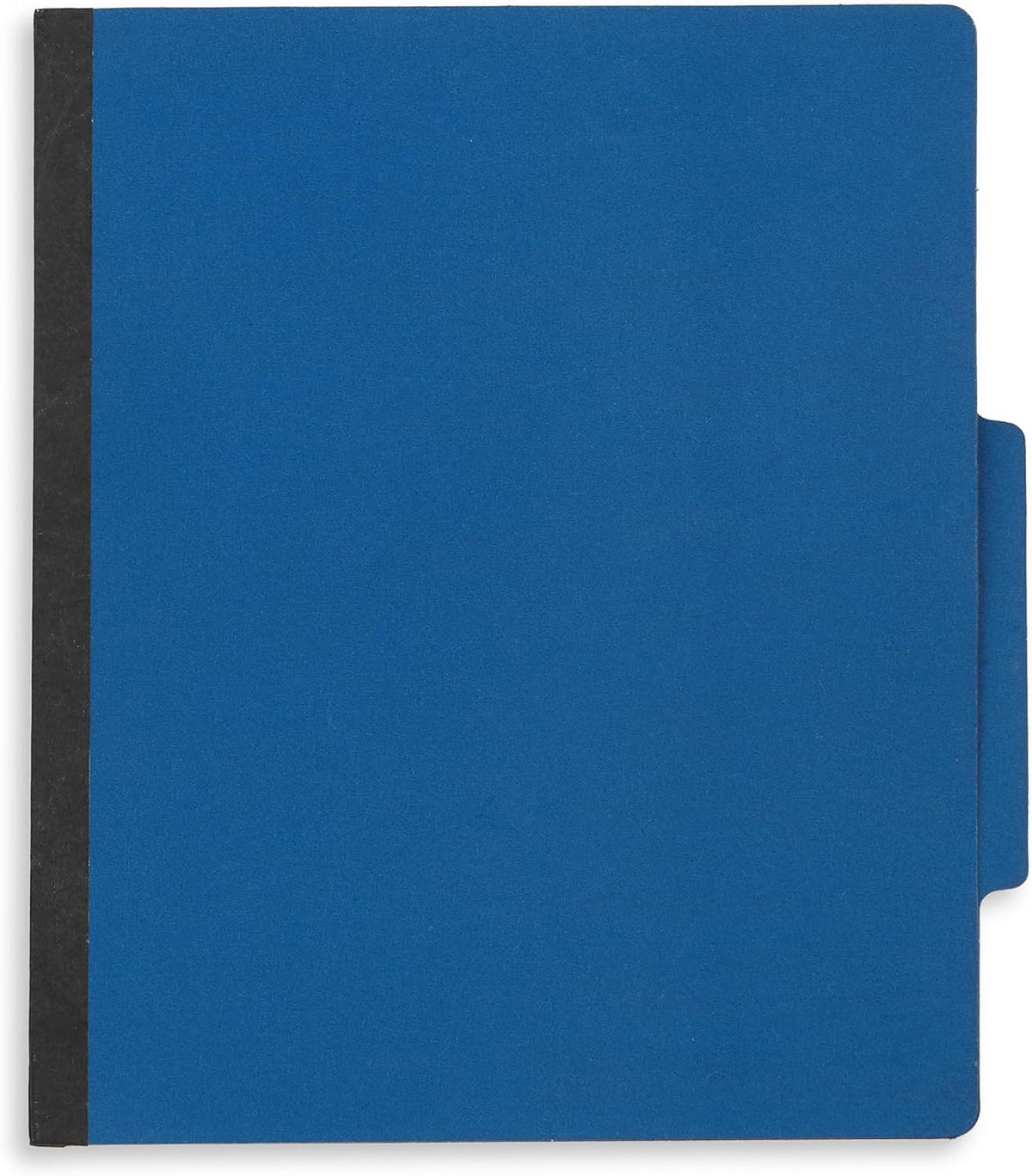Blue Summit Supplies 10 Dark Blue Classification Folders, 1 Divider, Letter | Heavy duty 25pt dark blue pressboard, 1 divider, 2 in expansion, 2 prong, medical files and office reports