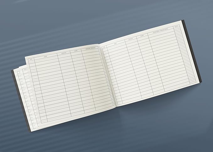 Officewerks Visitors Register & Guest Book, 120 Pages, 8 7/8" X 7", Durable - Image 5