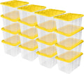 Sterilite 16-Pack Industrial Storage Box, 27 Gallon, and Office Organization