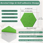 Hexagonal Acoustic Panels-12 Pack High-Density Sound Absorbing Panels - Image 4