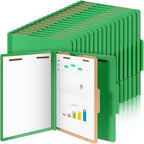 Skyygemm 36 Pcs Classification Folders Letter Size, 1 Divider Pressboard File by Skyygemm