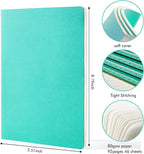feela 8 Pack Soft Cover Journal Bulk, Notebooks College Ruled - Image 2