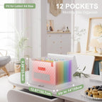 ThinkTex Accordion File Organizer, 12 - Image 2