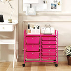 GOFLAME 9-Drawer Rolling Storage Cart, Mobile Utility Cart - Image 7