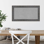 Amanti Art Grey Framed Magnetic Board 15x27 Small Vision Board - Image 5