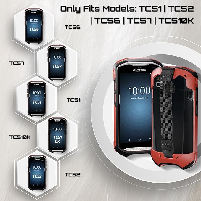 TC51 TC52 TC56 TC57 TC510K Case - Image 2